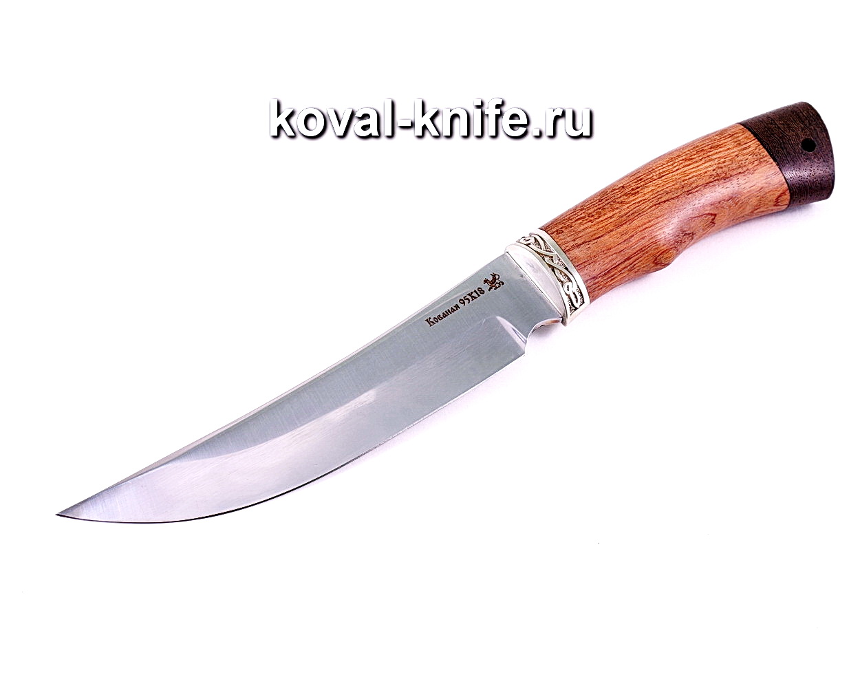 Нож Клыч (сталь 95х18), рукоять бубинга, венге A114