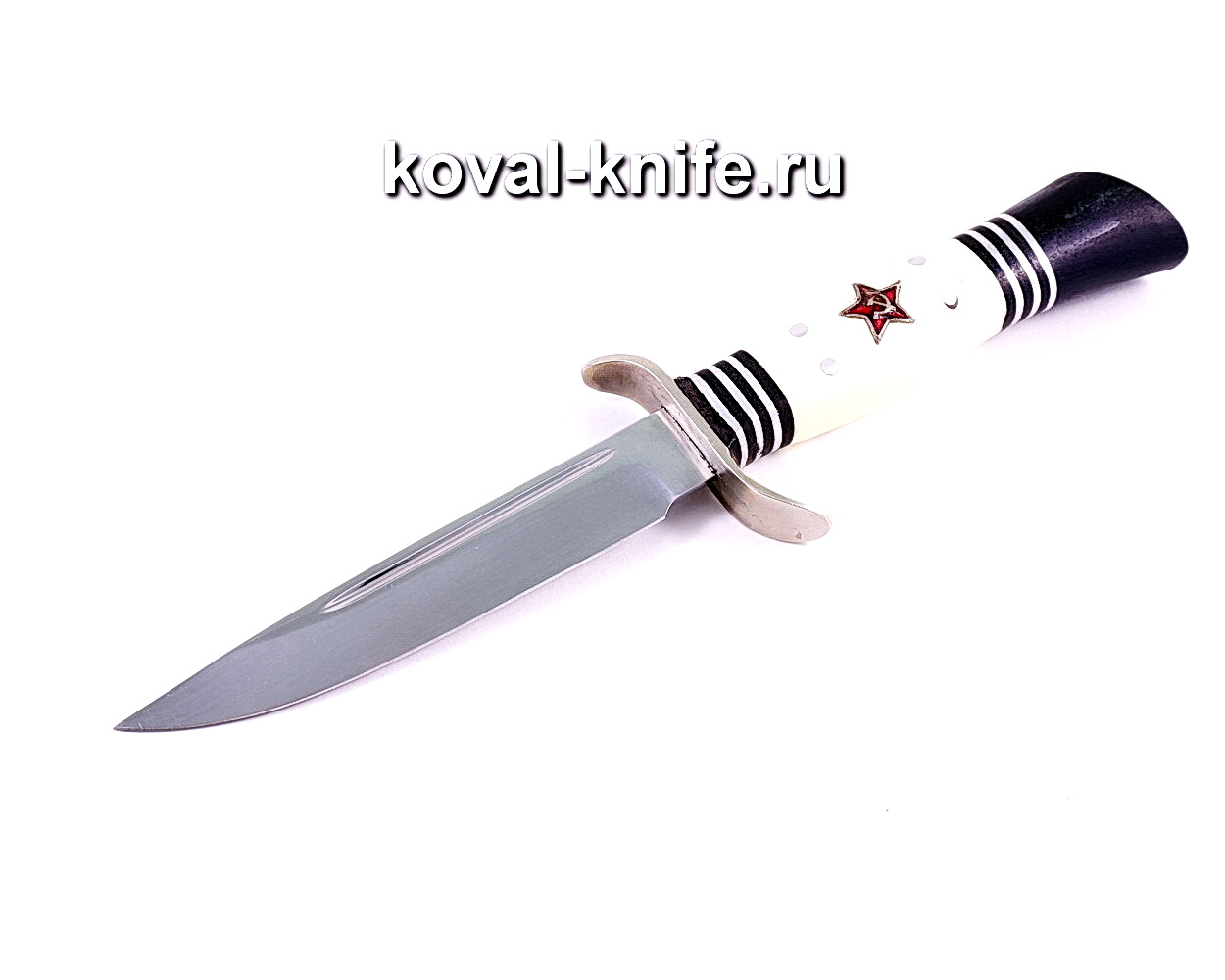 Нож Финка (сталь 95х18), рукоять граб, пластик, литье A342
