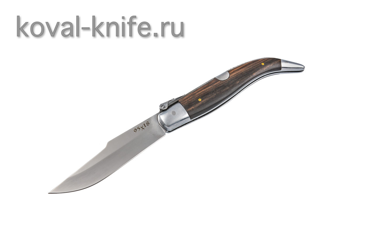 Складной нож из стали 95х18 А673