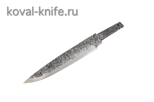 Клинок для ножа из стали 9хс ручной ковки Финка