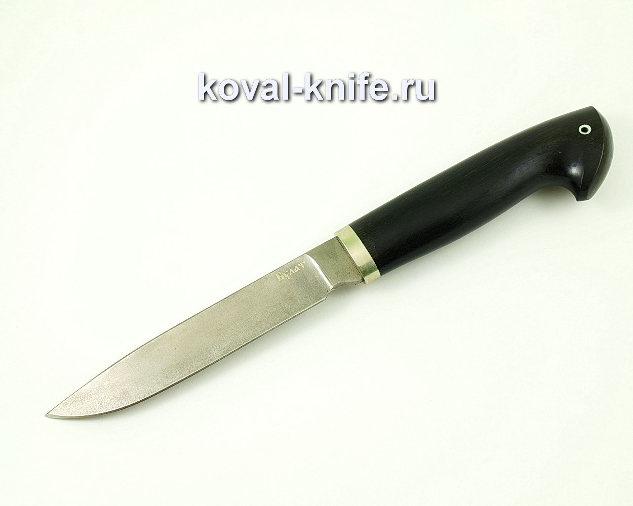 Нож Турист из булатной стали (рукоять граб, литье) A421