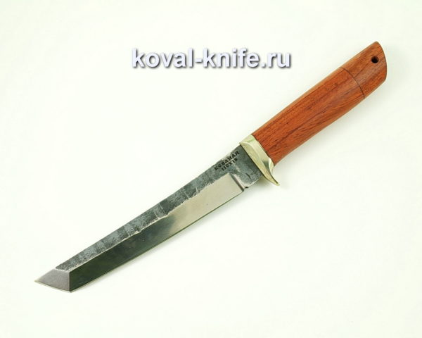 Нож Танто из стали 110х18 с рукоятью из бубинги