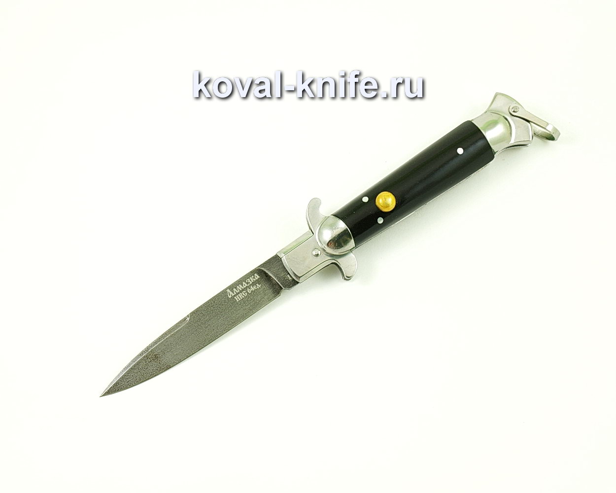 Нож Флинт (сталь ХВ5-Алмазка), рукоять эбонит A514