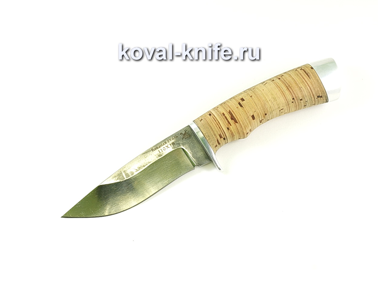 Нож Сапсан (сталь 110х18), рукоять береста A034