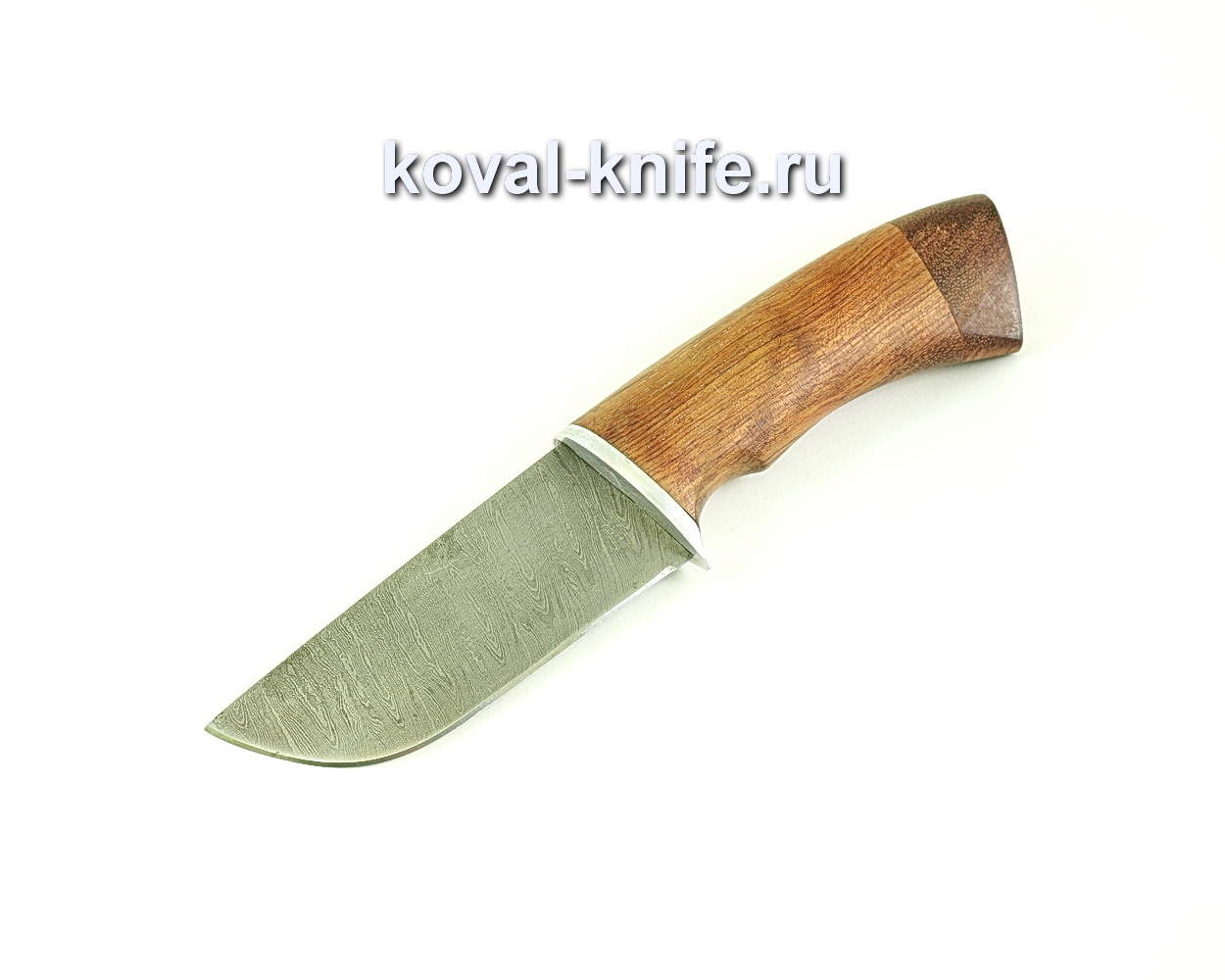 Нож Бобр (сталь дамасская), рукоять бубинга A086