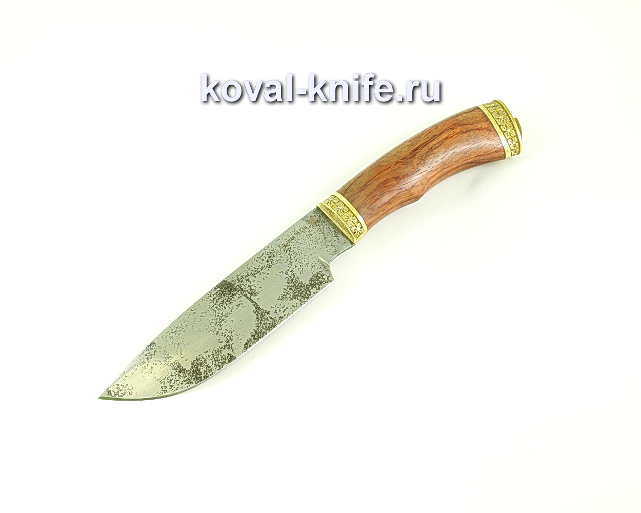 Нож Бигзод (сталь 95х18), рукоять бубинга, литье A277