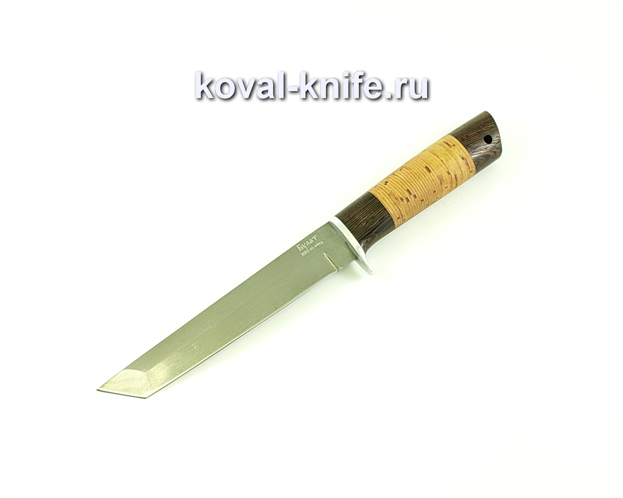 Нож Кобун (сталь Булат), рукоять венге, береста A144