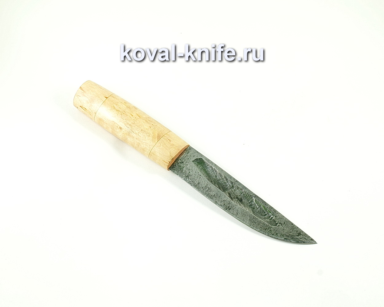 Нож Якут (сталь 9хс), рукоять карельская береза A132