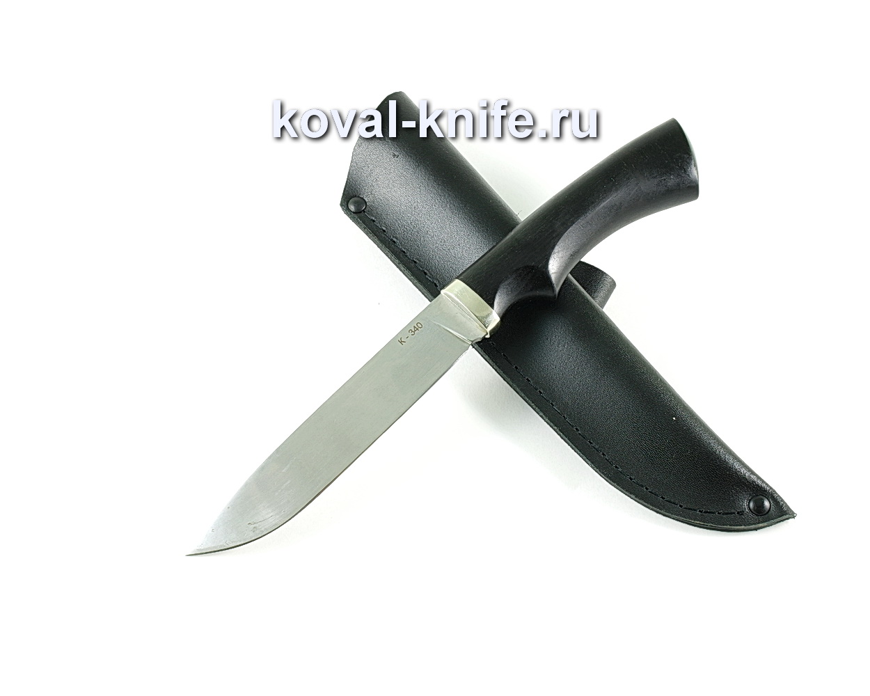 Нож Турист (сталь K-340), рукоять граб, литье A125