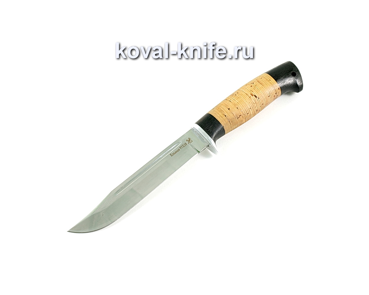 Нож Штрафбат (сталь 95х18), рукоять граб, береста A237
