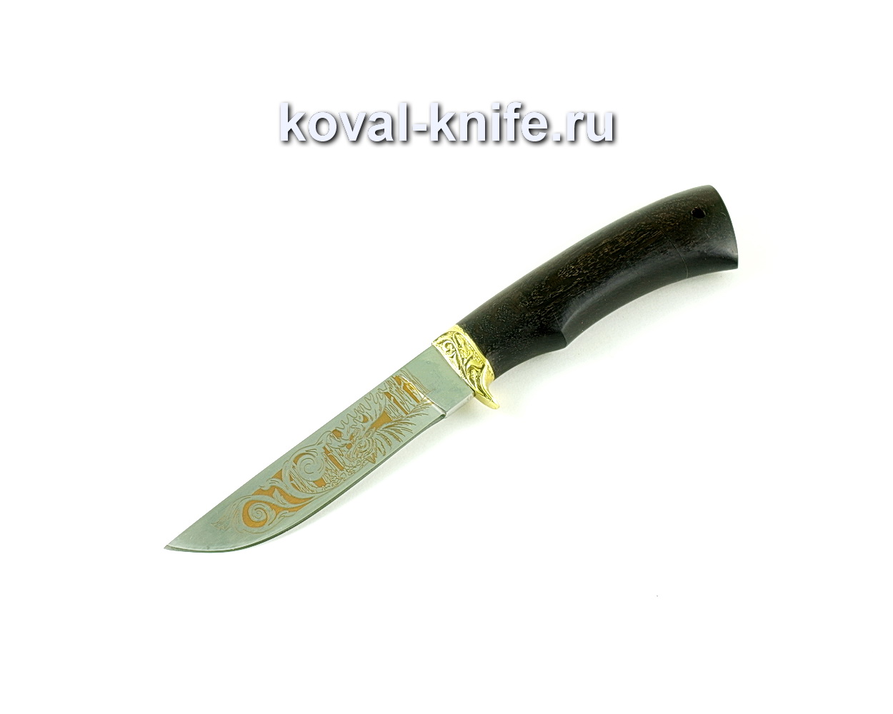 Нож Белка (сталь 65х13), рукоять граб, латунь A244