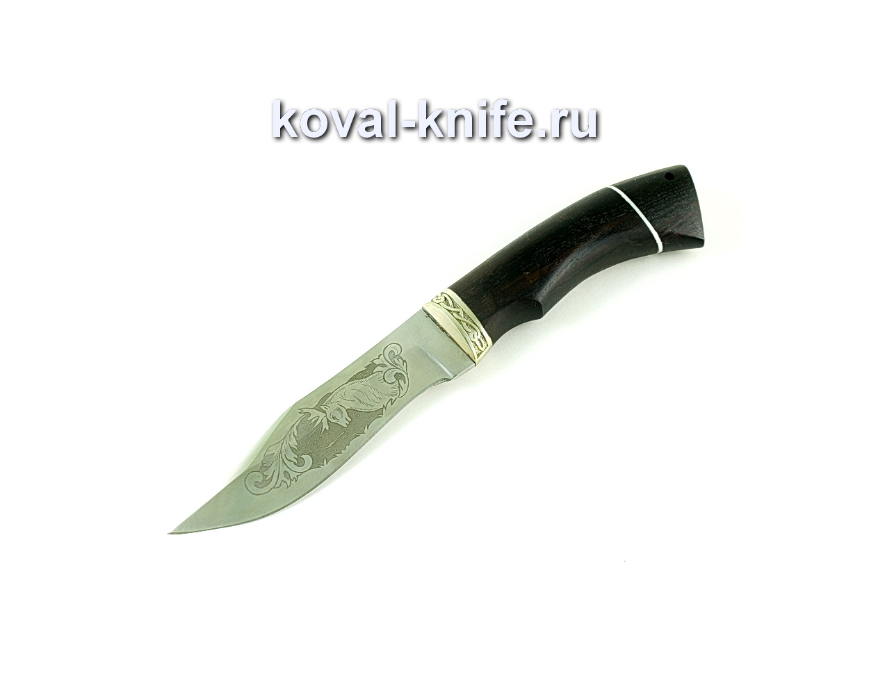 Нож Охотничий (сталь 65х13), рукоять граб, литье A169