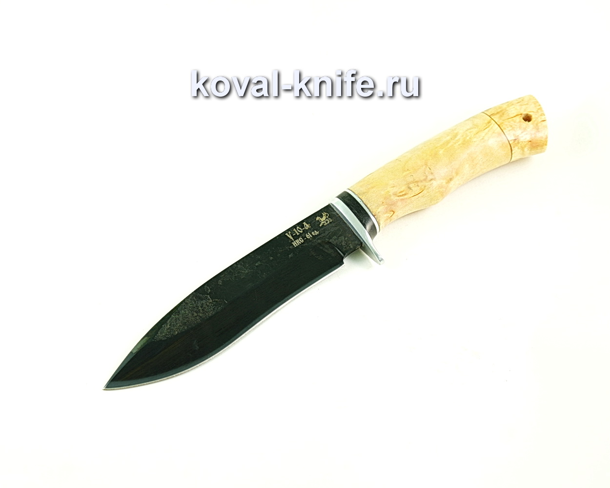 Нож Орлан (сталь У10), рукоять карельская береза A307