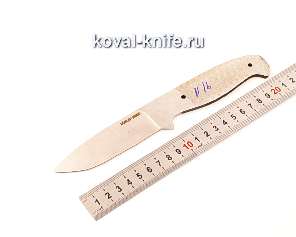 Клинок для ножа из порошковой стали Bohler M390 N16