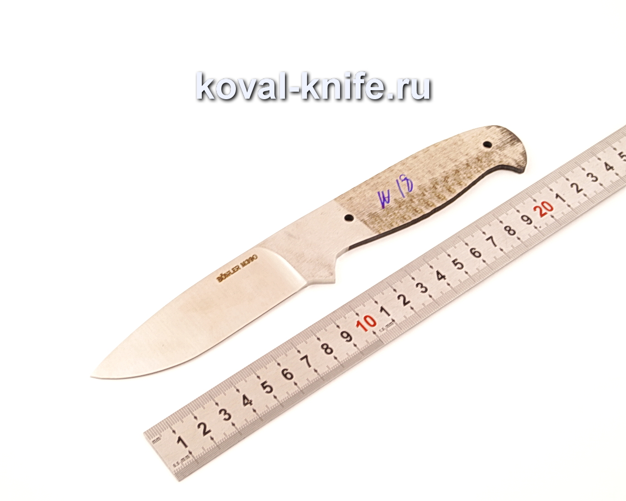Клинок для ножа из порошковой стали Bohler M390 N18