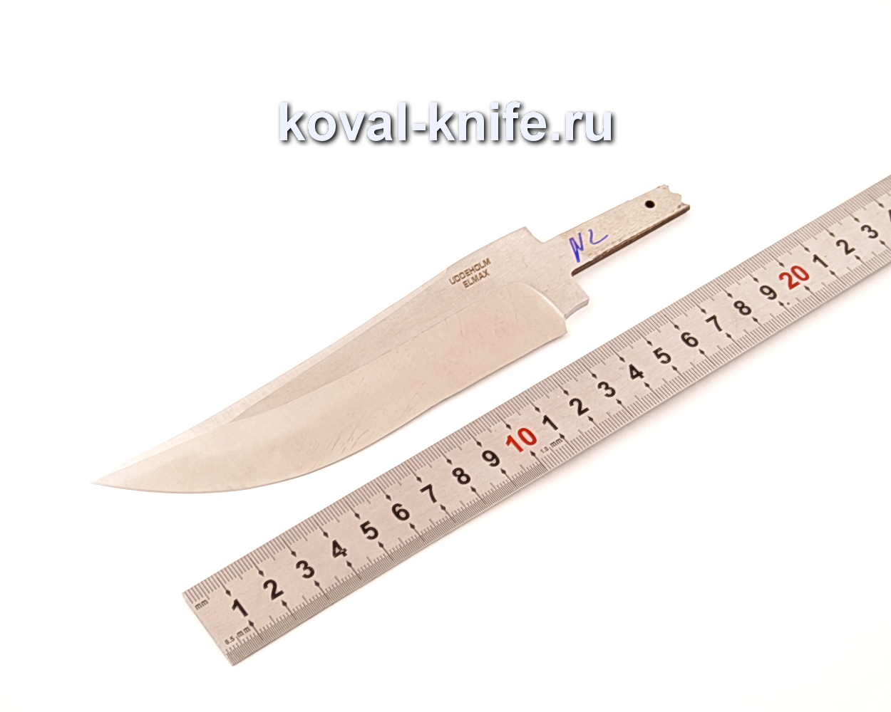 Клинок для ножа из порошковой стали Elmax N2
