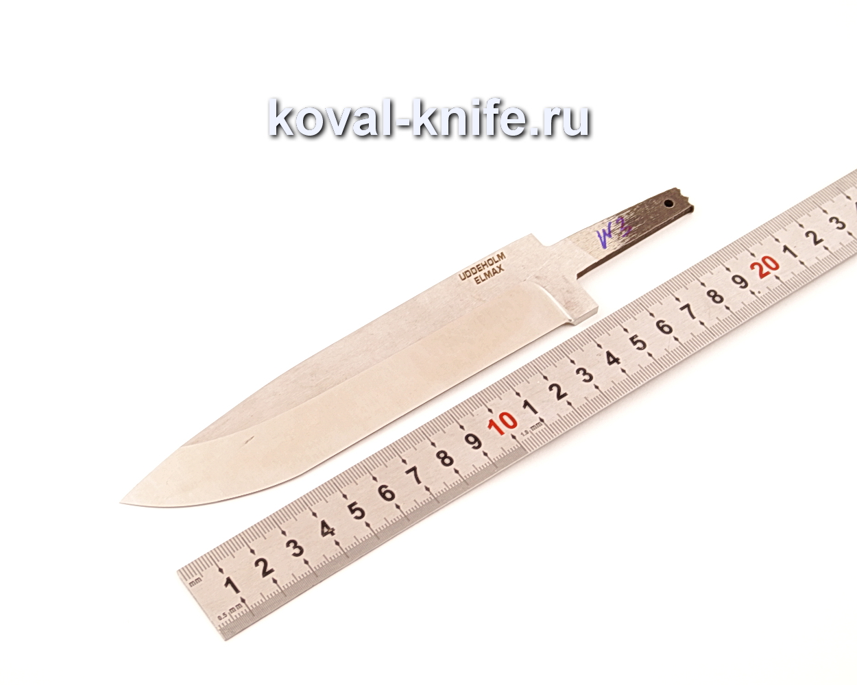 Клинок для ножа из порошковой стали Elmax N3