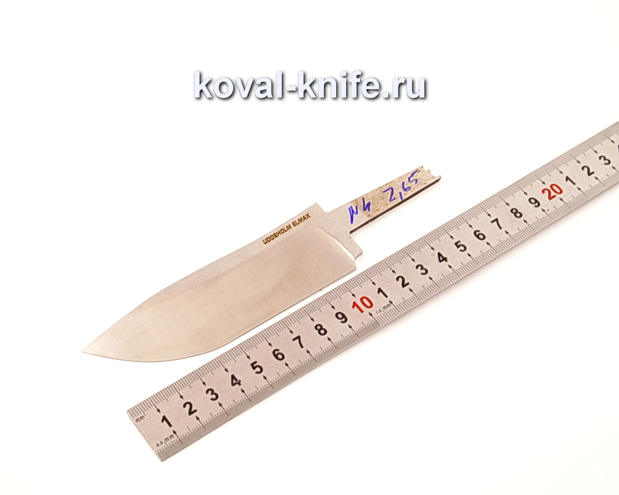 Клинок для ножа из порошковой стали Elmax N4