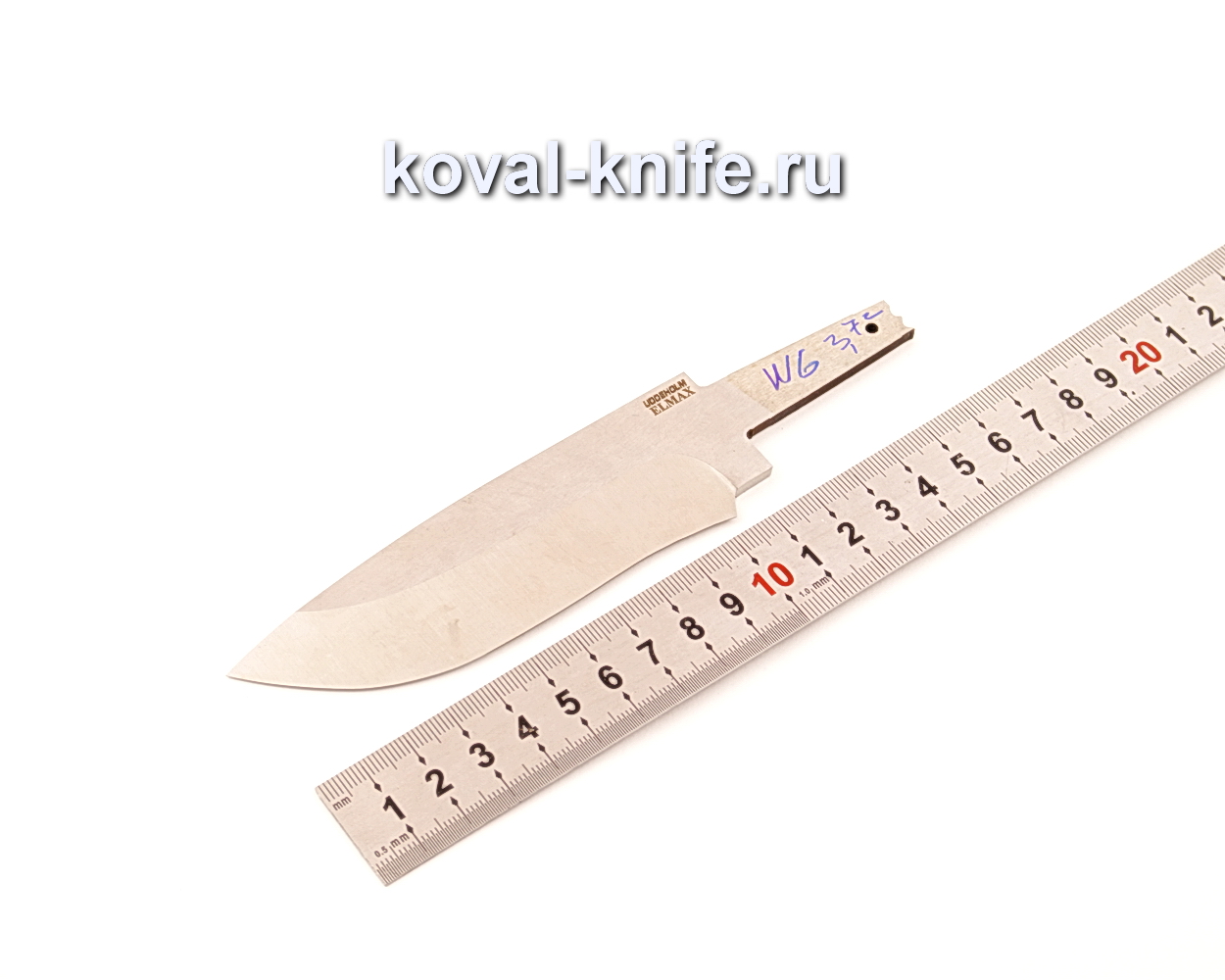 Клинок для ножа из порошковой стали Elmax N6