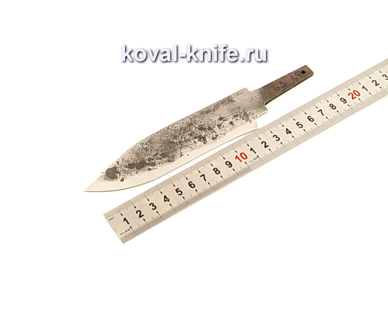 Клинок для ножа из кованой 9ХС  N63