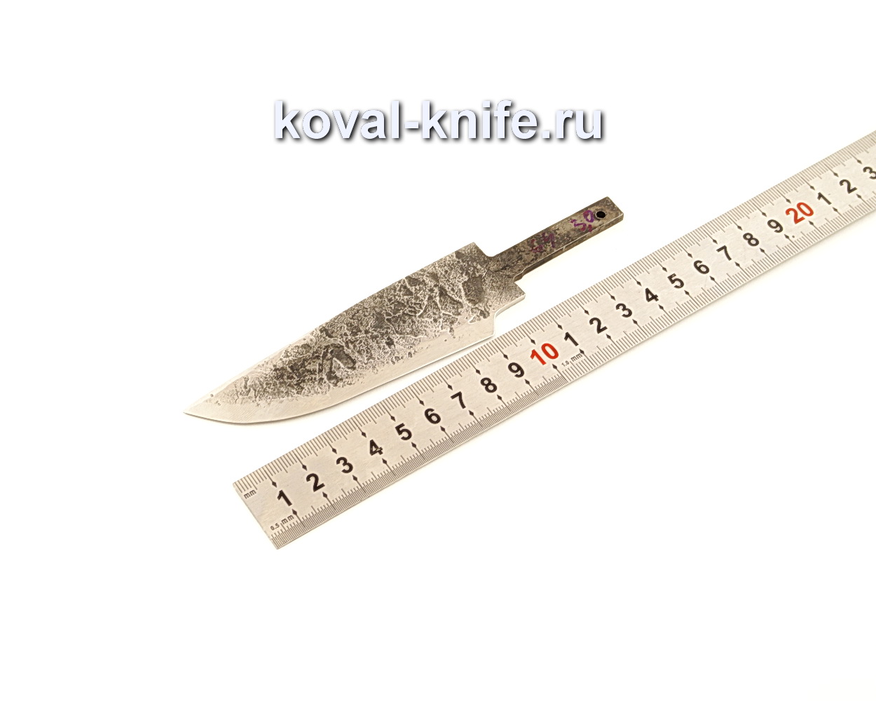 Клинок для ножа из кованой 9ХС  N64
