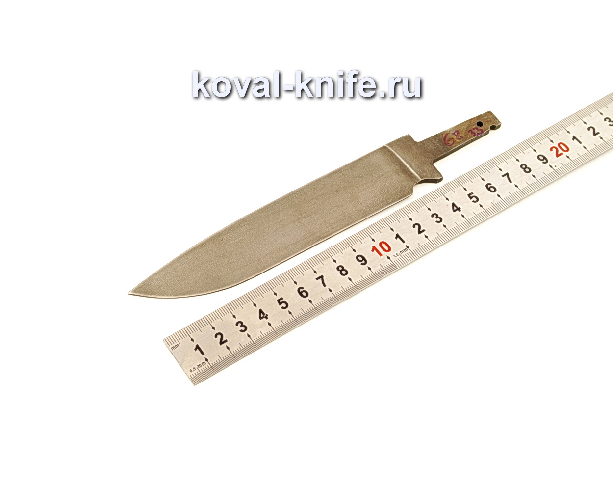 Клинок для ножа из кованой стали ХВГ N68