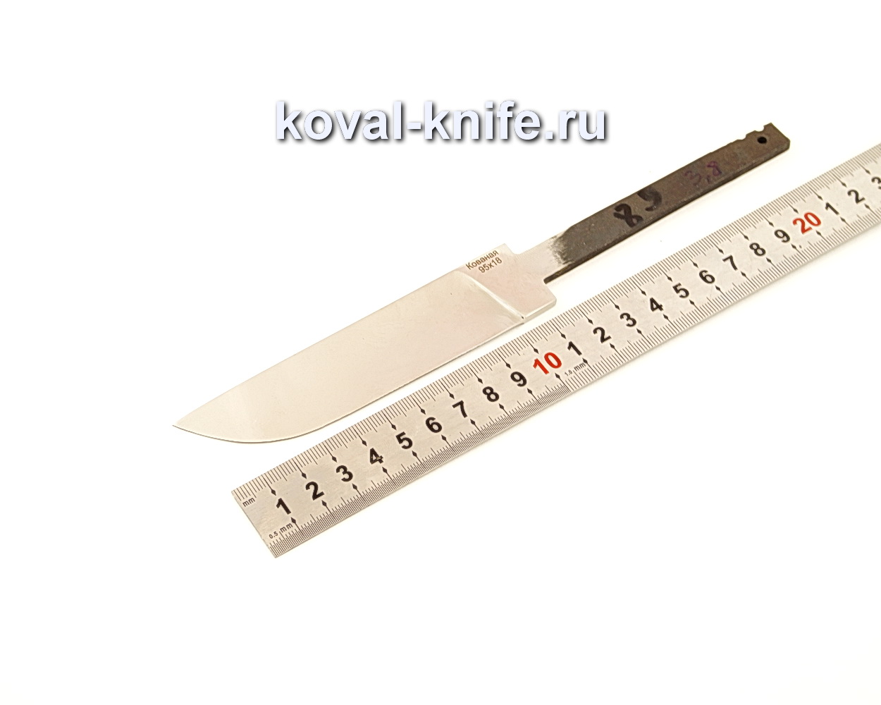 Клинок для ножа из кованой 95Х18 N89