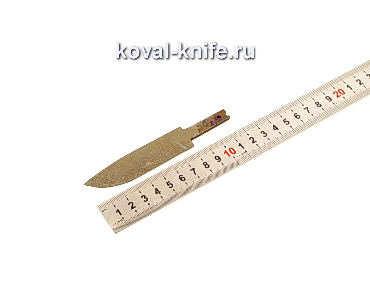Клинок для ножа Грибник из булатной стали N96