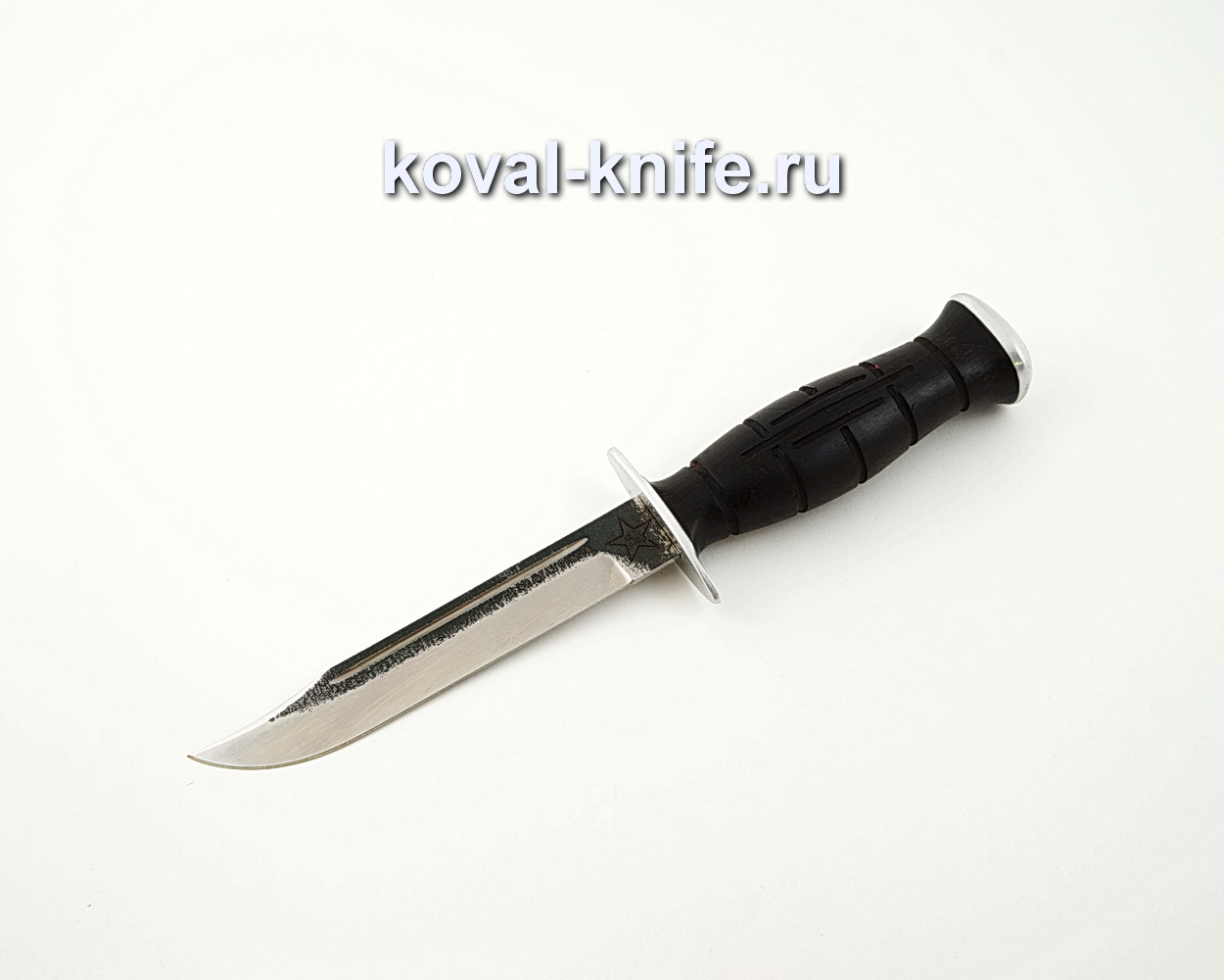 Нож Вишня из кованой стали 110Х18 с рукоятью из черного граба A595
