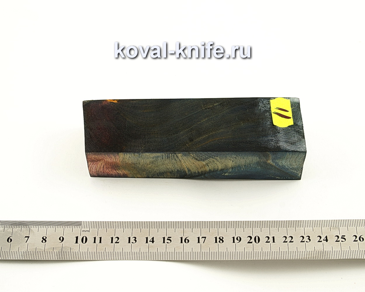 Брусок стабилизированной древесины для ножа N11