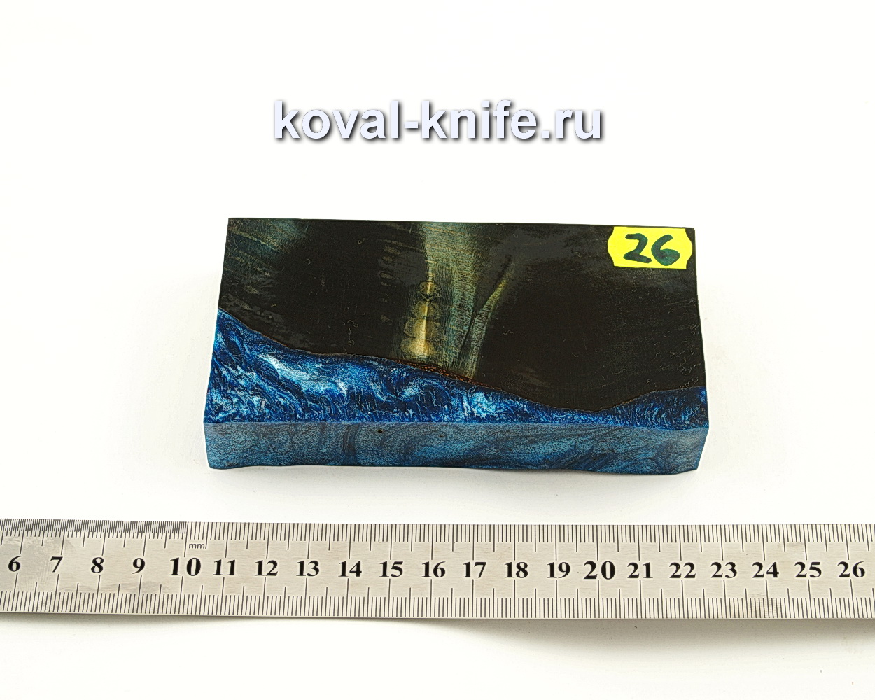 Брусок стабилизированной древесины для ножа N26