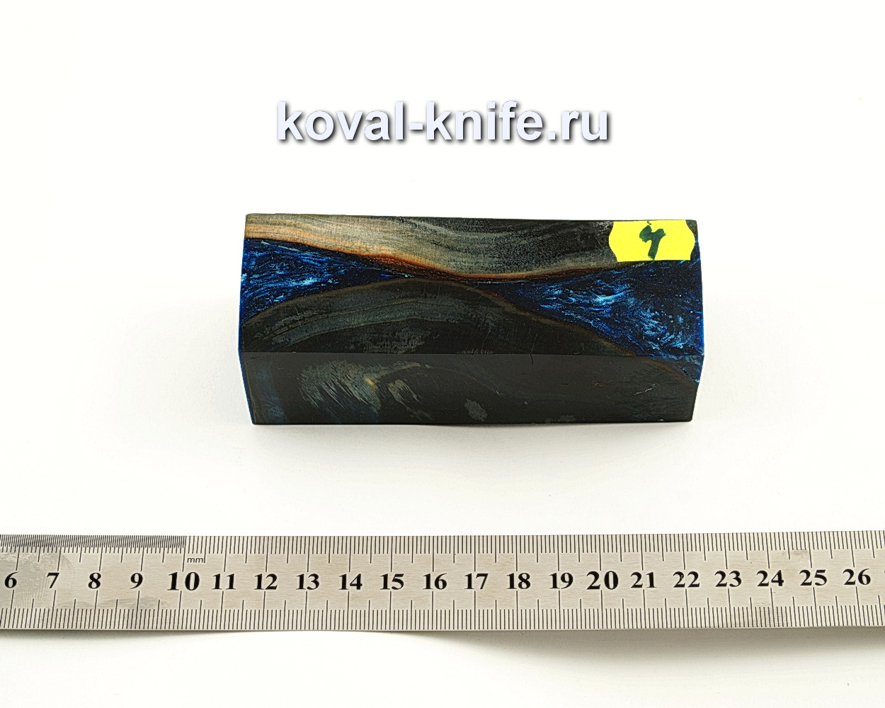 Брусок стабилизированной древесины для ножа N4