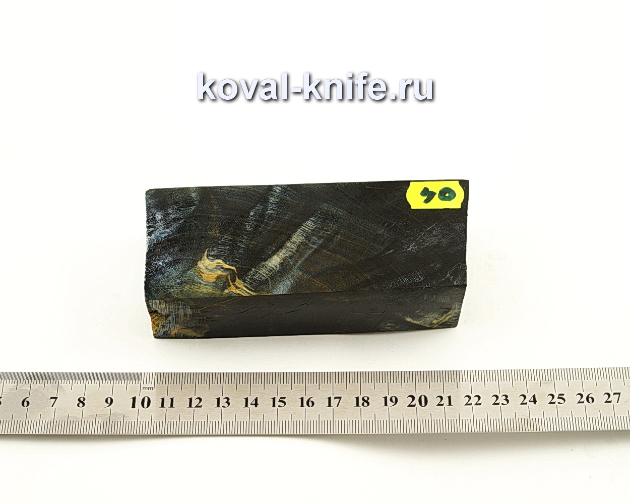Брусок стабилизированной древесины для ножа N40