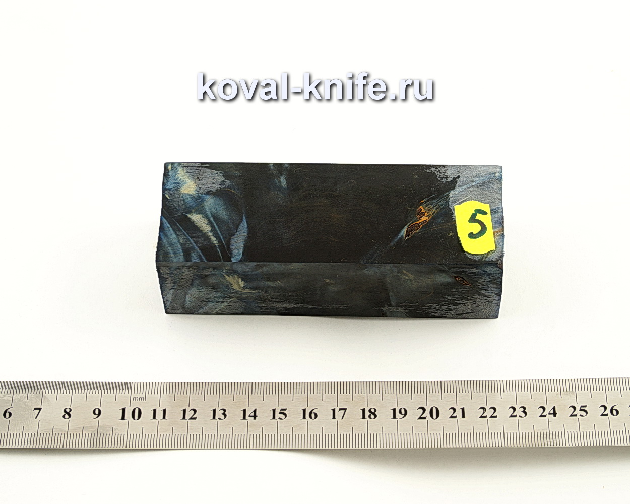 Брусок стабилизированной древесины для ножа N5