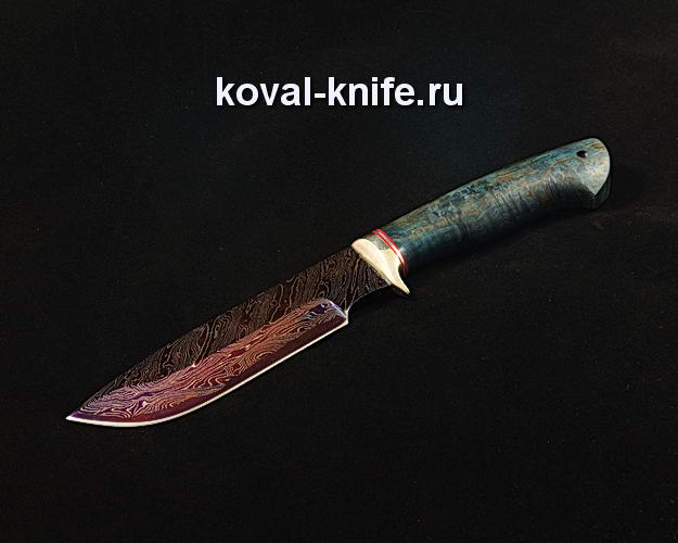 Нож S131 из ламинированной дамасской стали