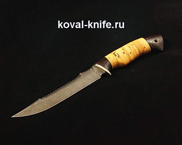 Нож Рыбак S171 из дамасской стали