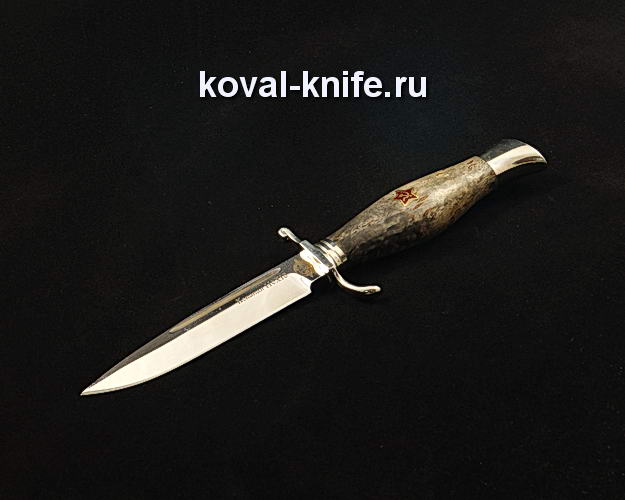 Нож Финка НКВД со звездой S181 из кованой стали 110Х18