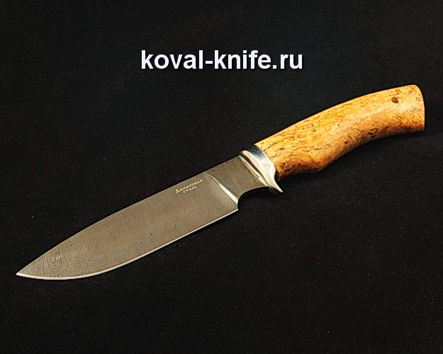 Нож S345 из дамасской стали