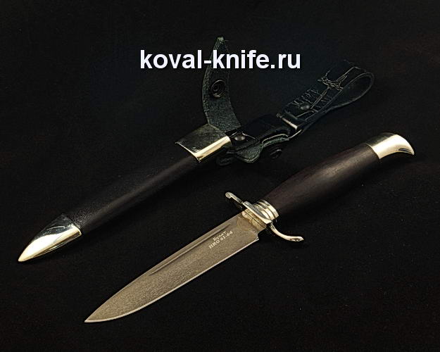 Нож Финка НКВД S60 в ножнах, клинок из булатной стали
