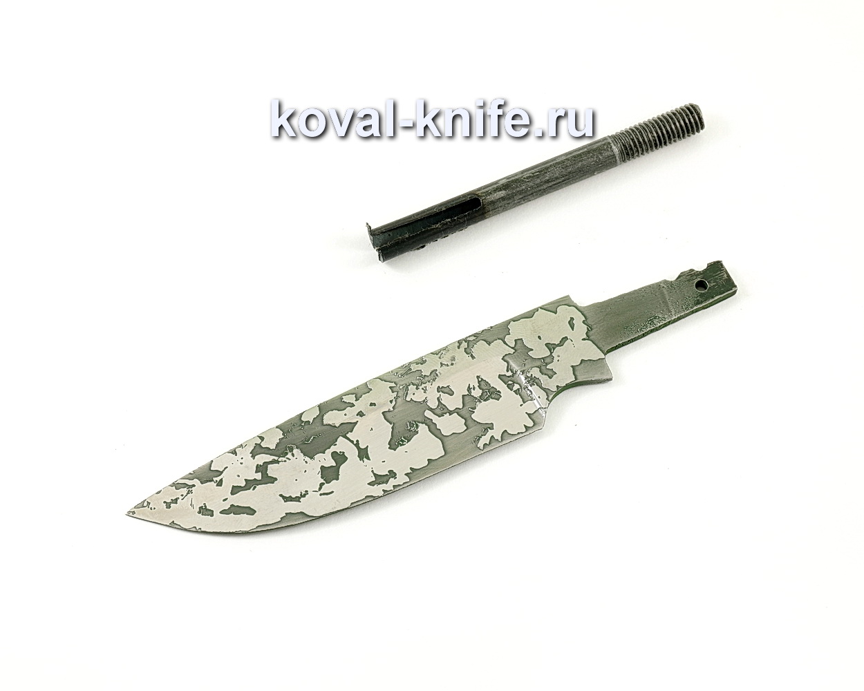 Клинок для ножа Бигзод-мини (кованая сталь 95Х18, травление)
