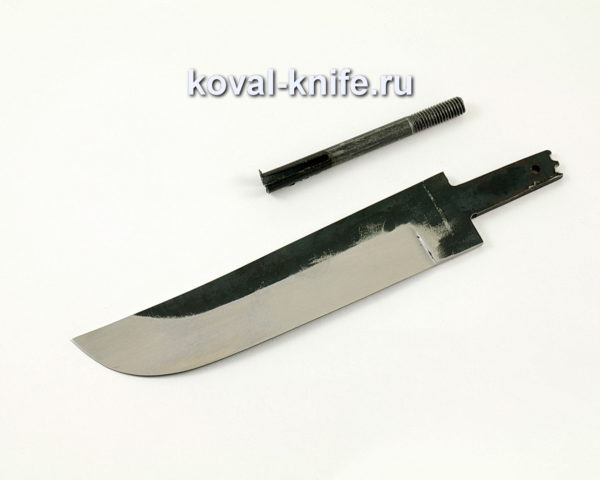 клинок для ножа Узбек из кованой стали 110х18 МШД