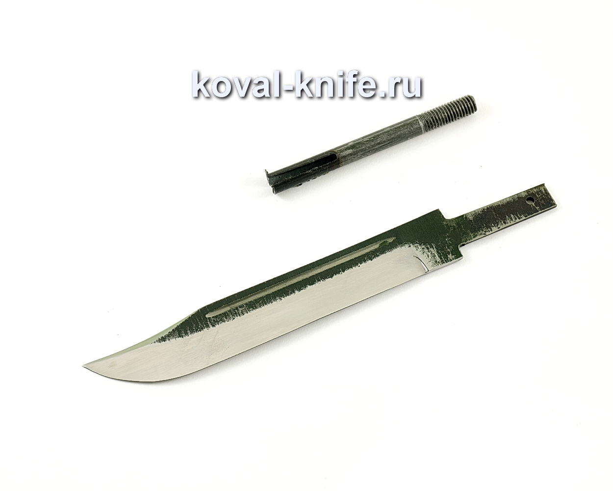 Клинок для ножа НР40 из кованой стали 110Х18 МШД Штрафбат