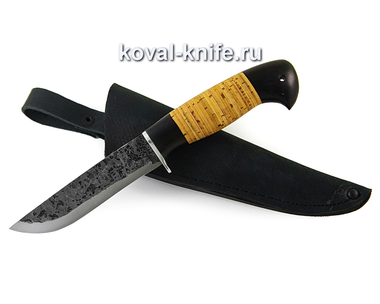 Нож Белка (сталь 9хс), рукоять граб, береста A103