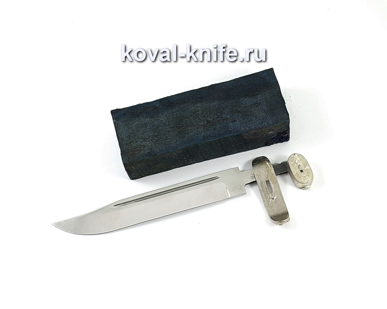 Комплект для ножа НР-40 2 (клинок кованая 95х18 3,5мм, литье 2шт., граб брусок)