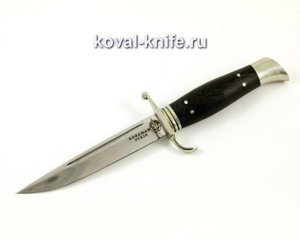 Нож Финка НКВД из кованой стали 95х18 с рукоятью из венге