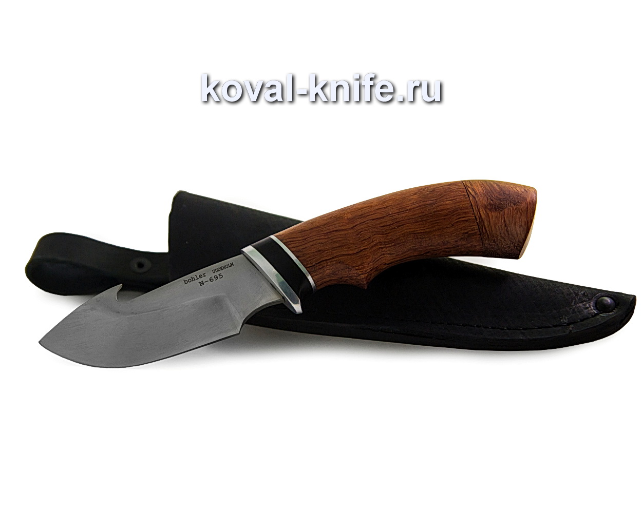 Нож из нержавеющей стали N695 Стропорез (Bohler N695, рукоять орех) A337